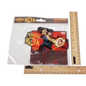 Dr Strange 10k Run Disney - Marvel Super Heroes 4.5" Fridge or Car Magnet 2016